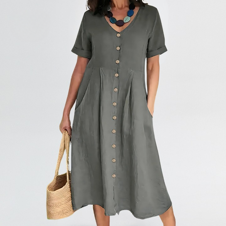 Halle | Tummy-Covering Dress