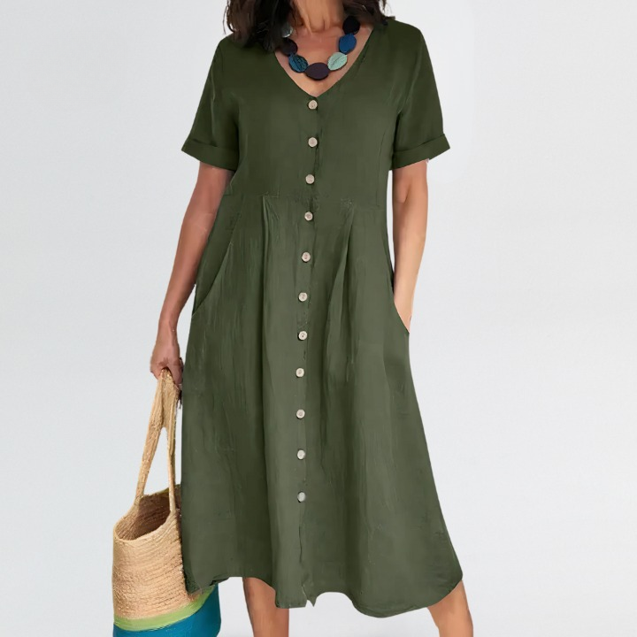 Halle | Tummy-Covering Dress