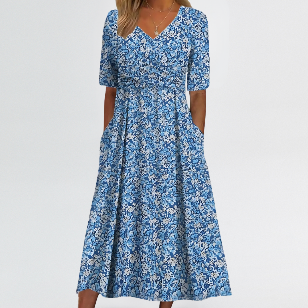 Eliza | V-Neck Dress