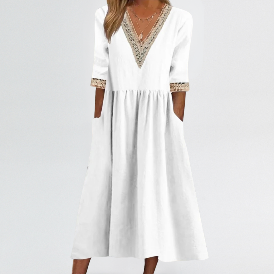 Clarissa | V-Neck Dress