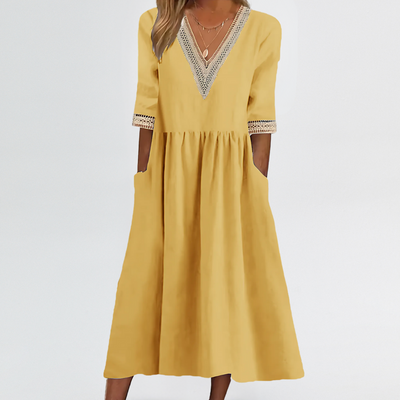 Clarissa | V-Neck Dress