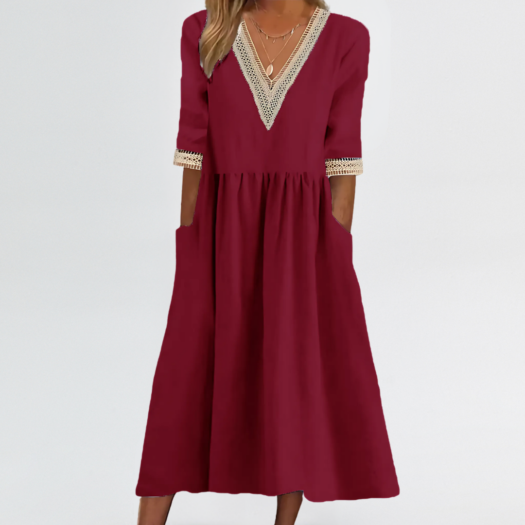 Clarissa | V-Neck Dress