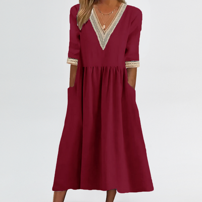 Clarissa | V-Neck Dress
