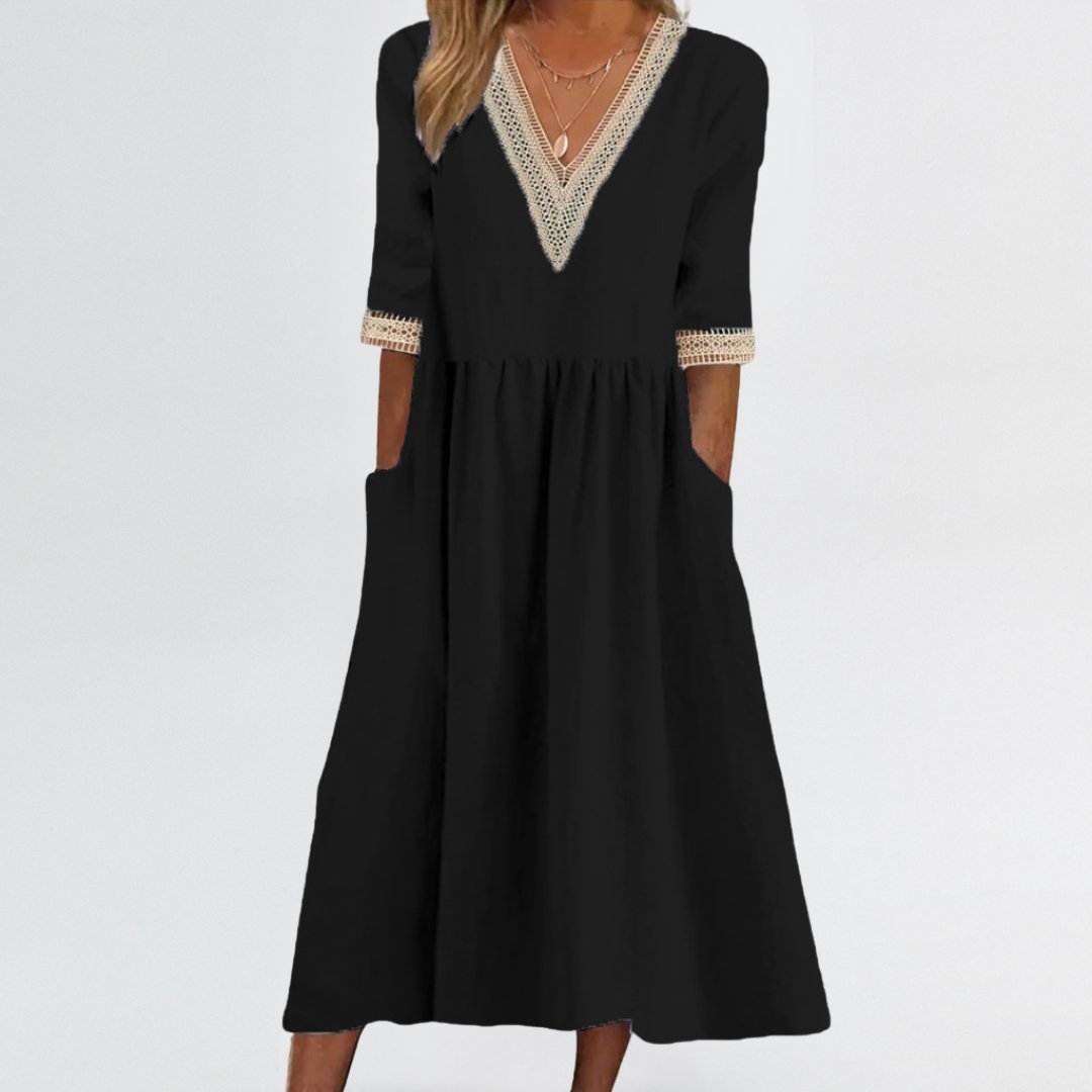 Clarissa | V-Neck Dress