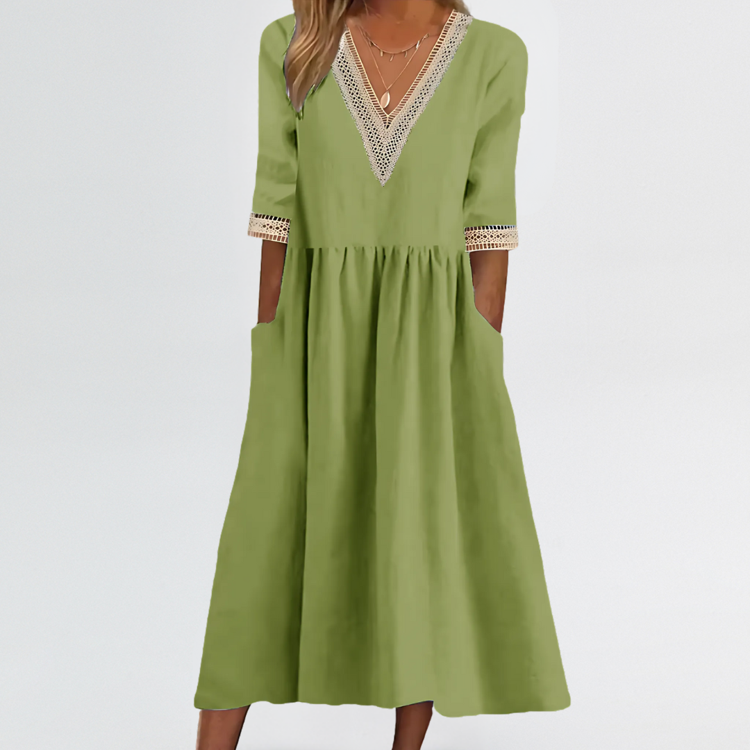 Clarissa | V-Neck Dress