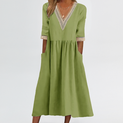 Clarissa | V-Neck Dress