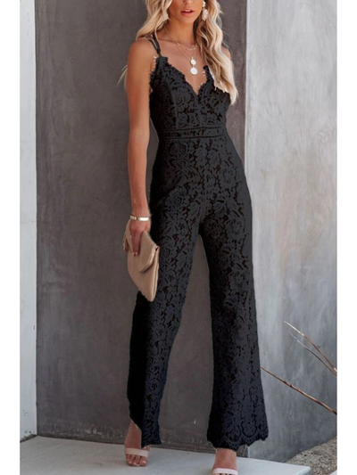Thea - V-Neck Jumpsuit