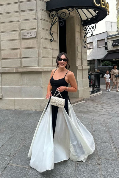 Elianna | Paneled Maxi Dress