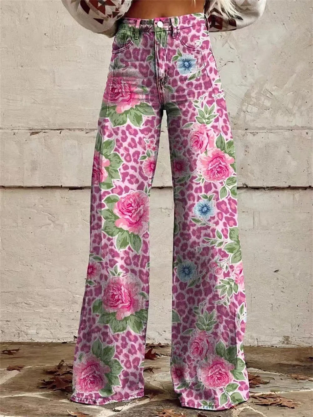 Madison | Wide-Pants Floral Pattern