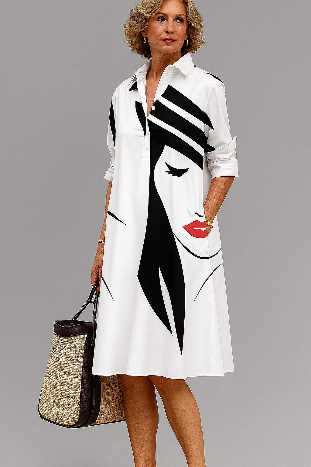 Cara | Sophisticated Midi Dress