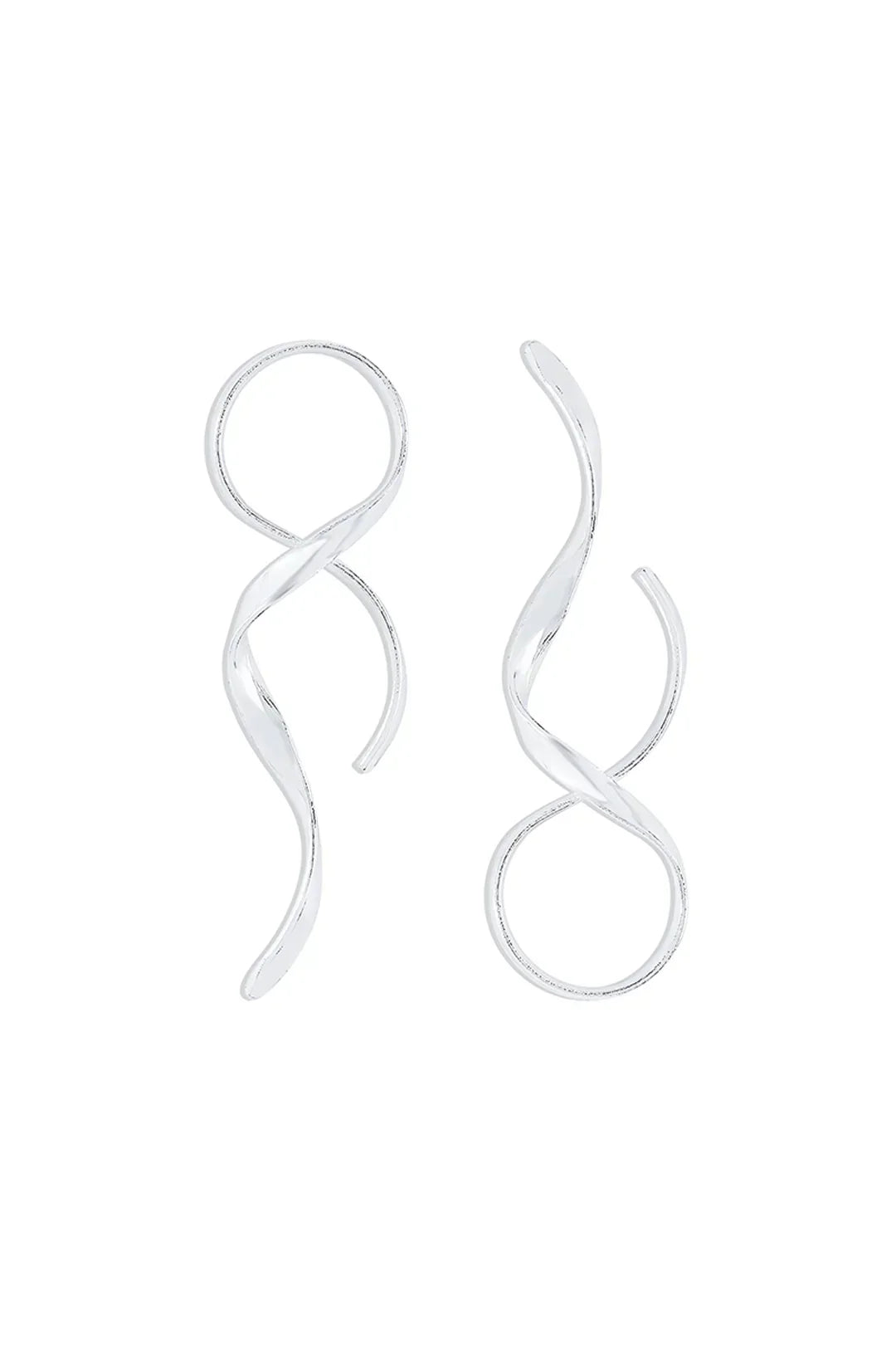 Ismara | Sleek Spiral Earrings