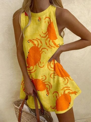 Orvienne | Radiant Yellow Mini Dress