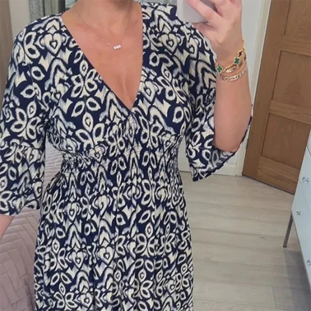 Althea | Bohemian V-Neck Maxi Dress