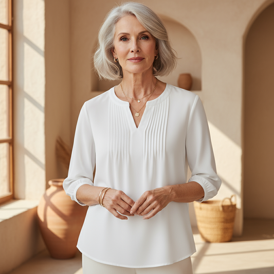 Louella | Elegant Tunic Top