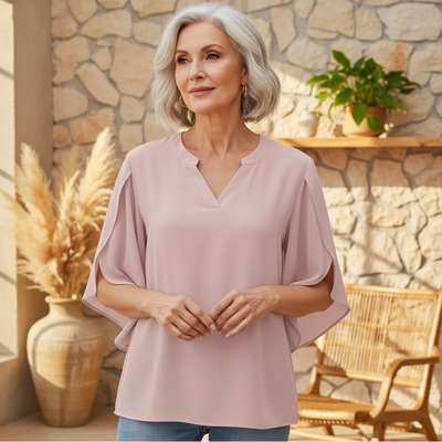 Katelina | Elegant V-Neck Top