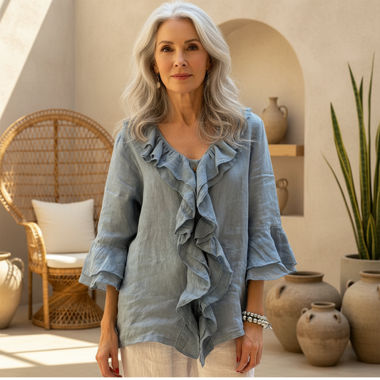 Loralei | Stylish Ruffled Blouse