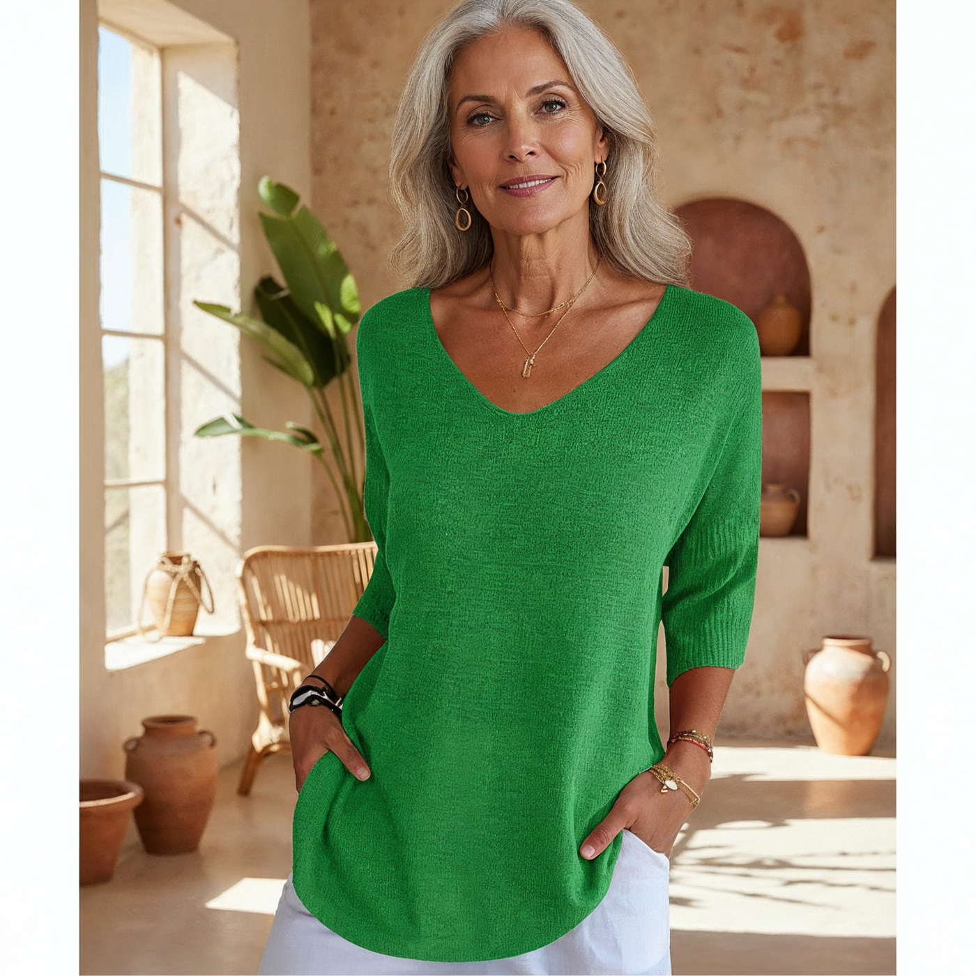 Azure | Relaxed Elegant Top