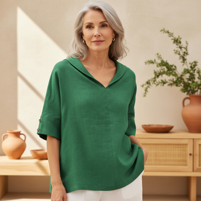 Mireina | Casual Loose-Fit Blouse