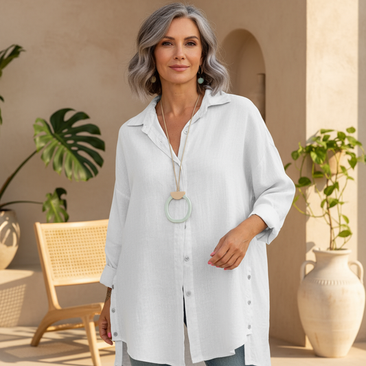 Zephina | Oversized Button Shirt