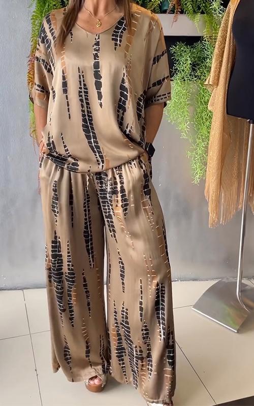 Marie | Casual Printed Set