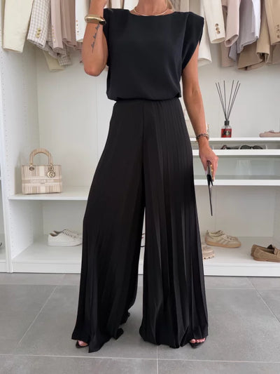 Marian | Elegant Pleated Set