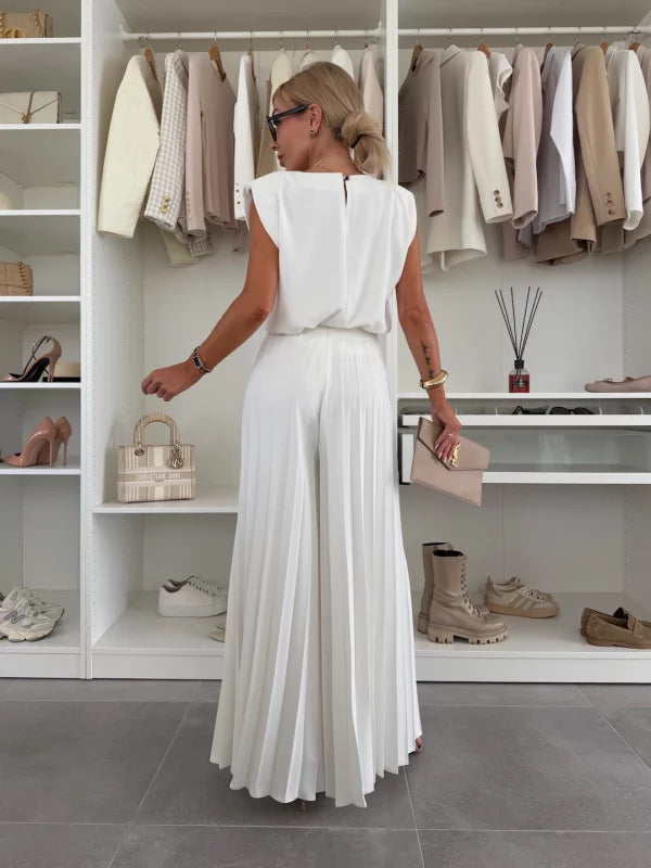 Marian | Elegant Pleated Set