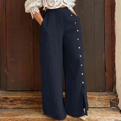 Hannie | Soft Wide-Trousers