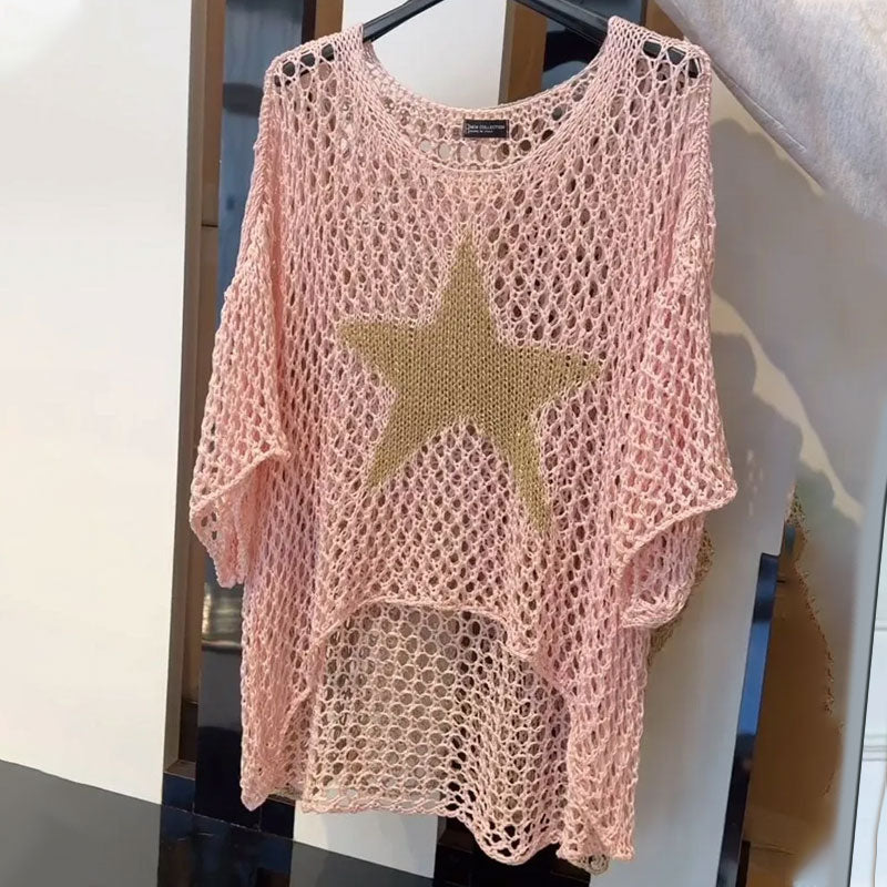 Zabrina | Starry Knit Top