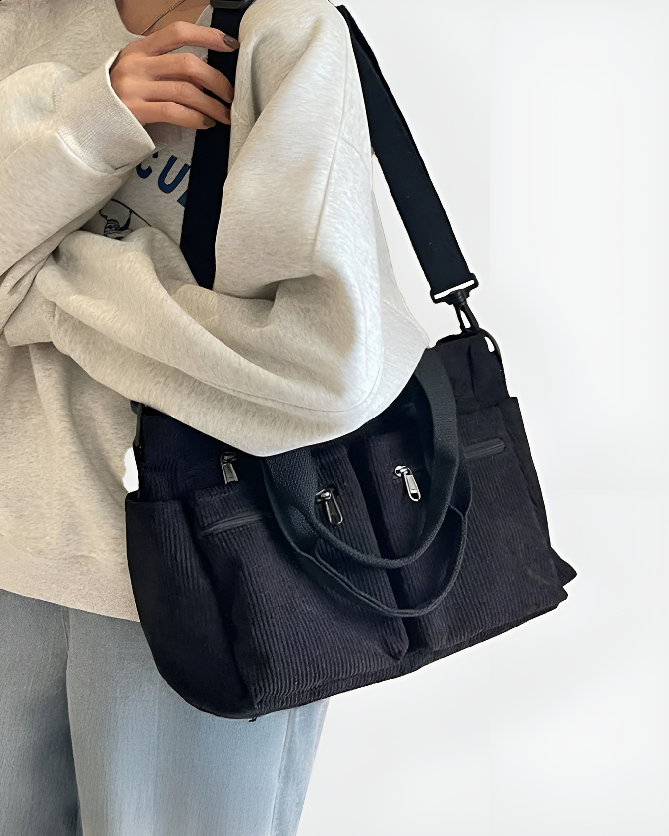 Jessy | Urban Cord Tote Bag
